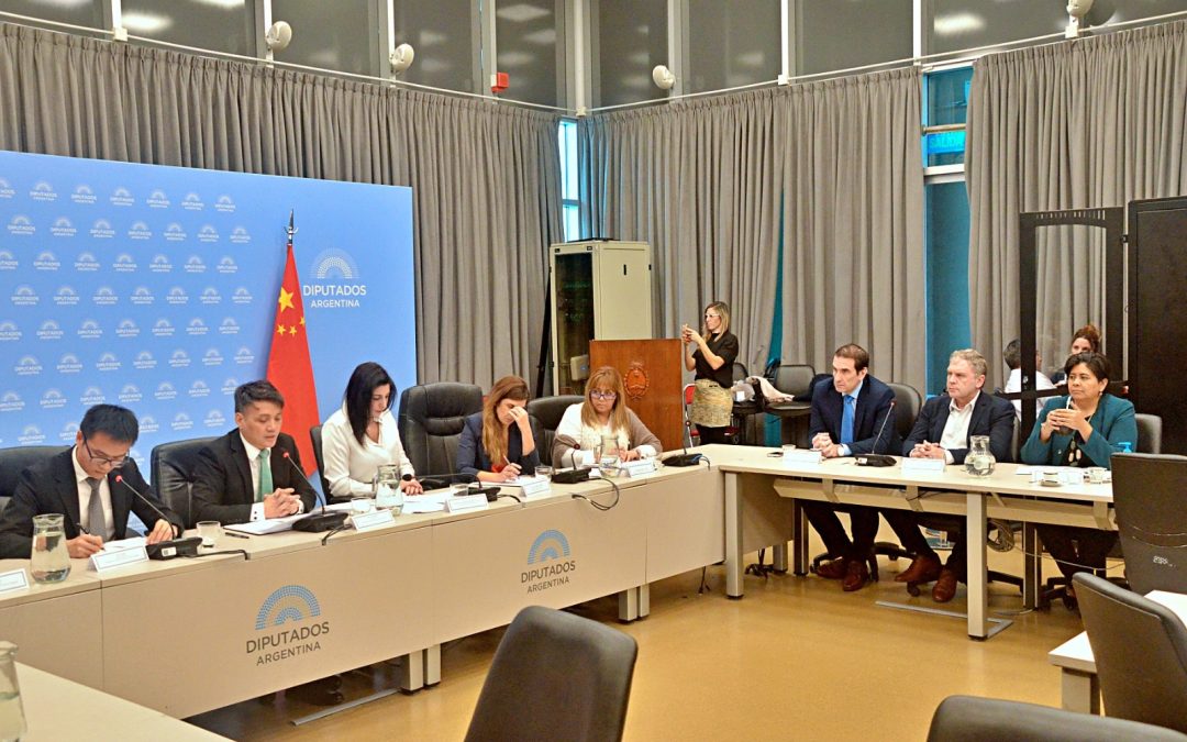 Cervi se reunió con el consejero económico de la Embajada de China